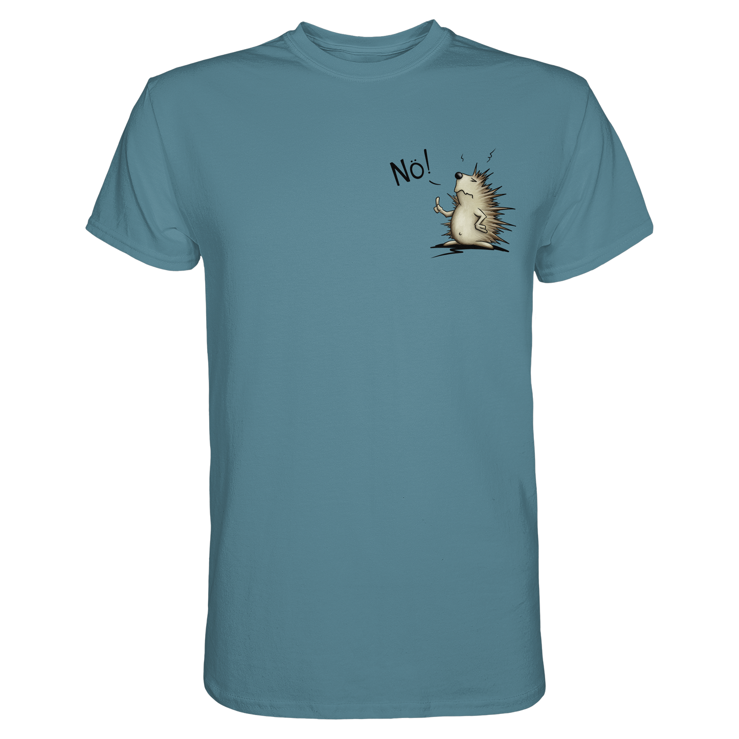 Nö! Grummeliger Igel - Premium Shirt