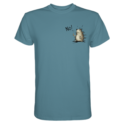 Nö! Grummeliger Igel - Premium Shirt