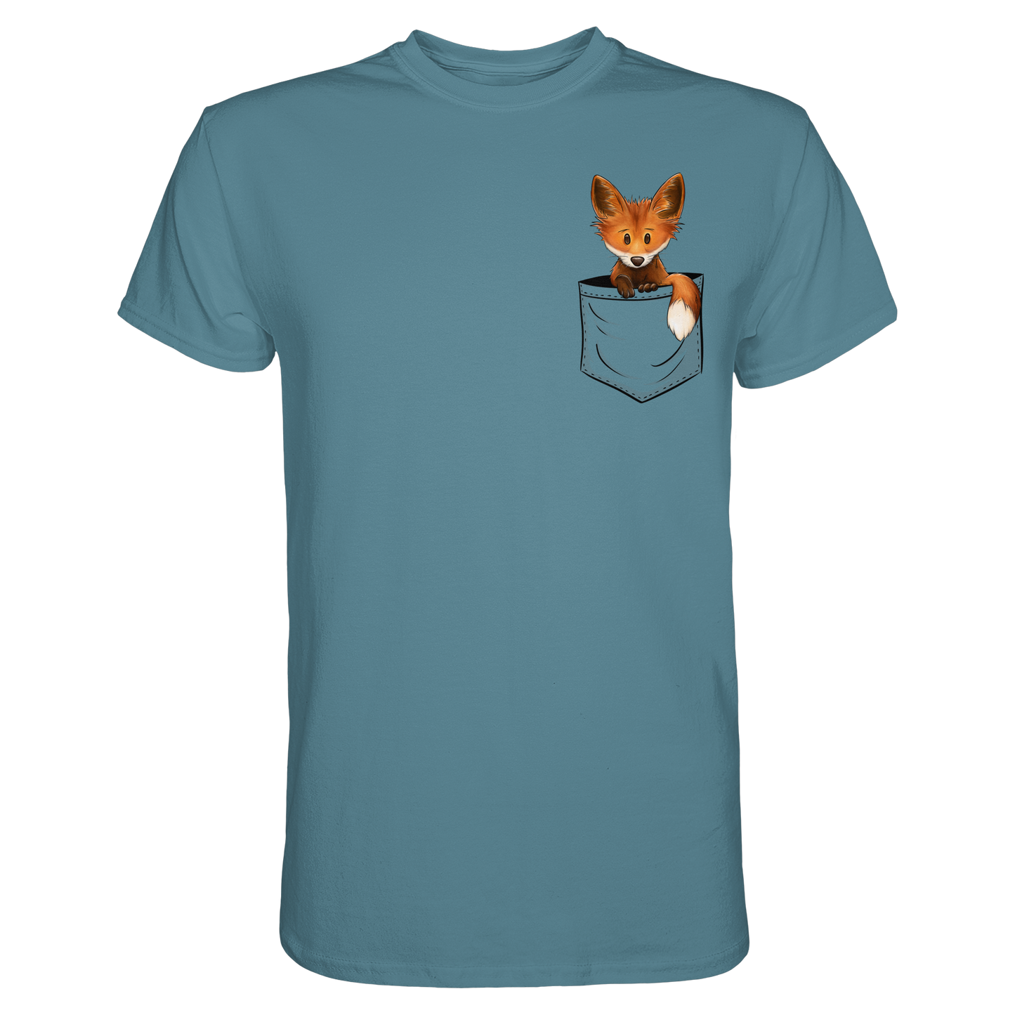 Funky Fuchs in der Tasche - Premium Shirt