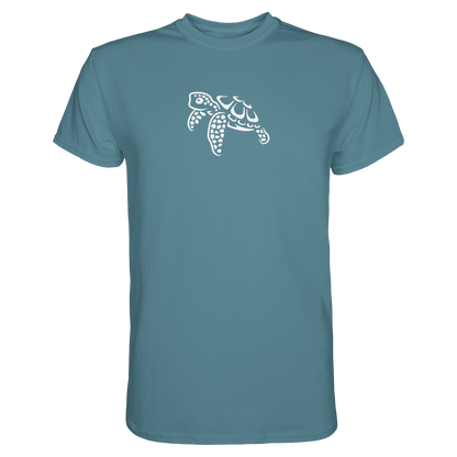 schwimmende Meeres-Schildkröte - Premium Shirt