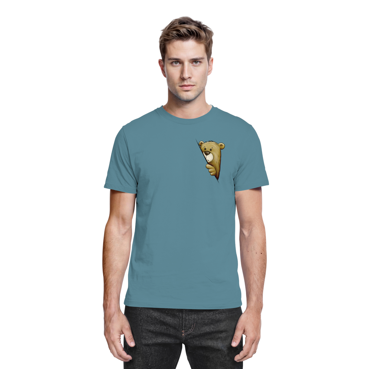 Funky Bär Illustration - Premium Shirt