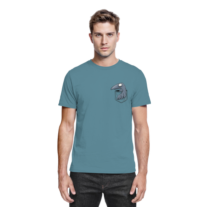 Grufti Rabe Krähe in der Tasche - Premium Shirt