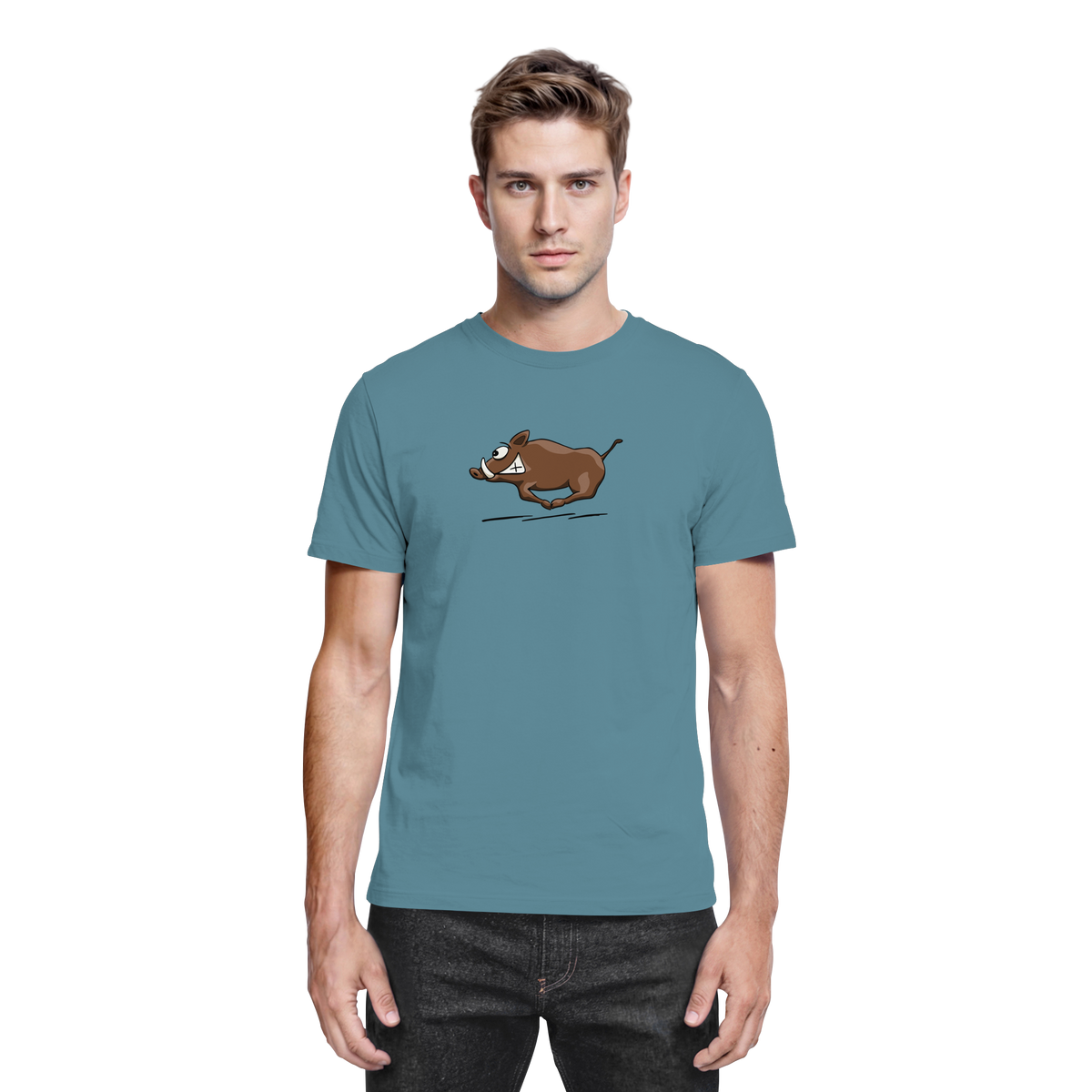 sauwildes Wildschwein | Wildsau  - Premium Shirt