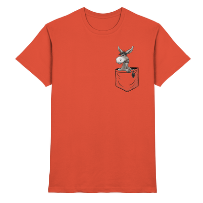 Bockiger Esel in Deiner Tasche - Premium Shirt