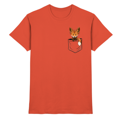 Funky Fuchs in der Tasche - Premium Shirt