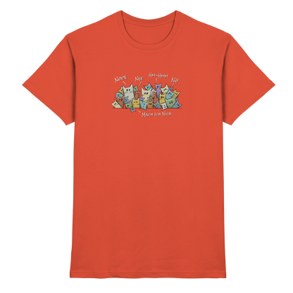 Nope, Nee, Nö Katzen - Premium Shirt