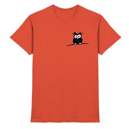 Kleine struppige Eule - Premium Shirt