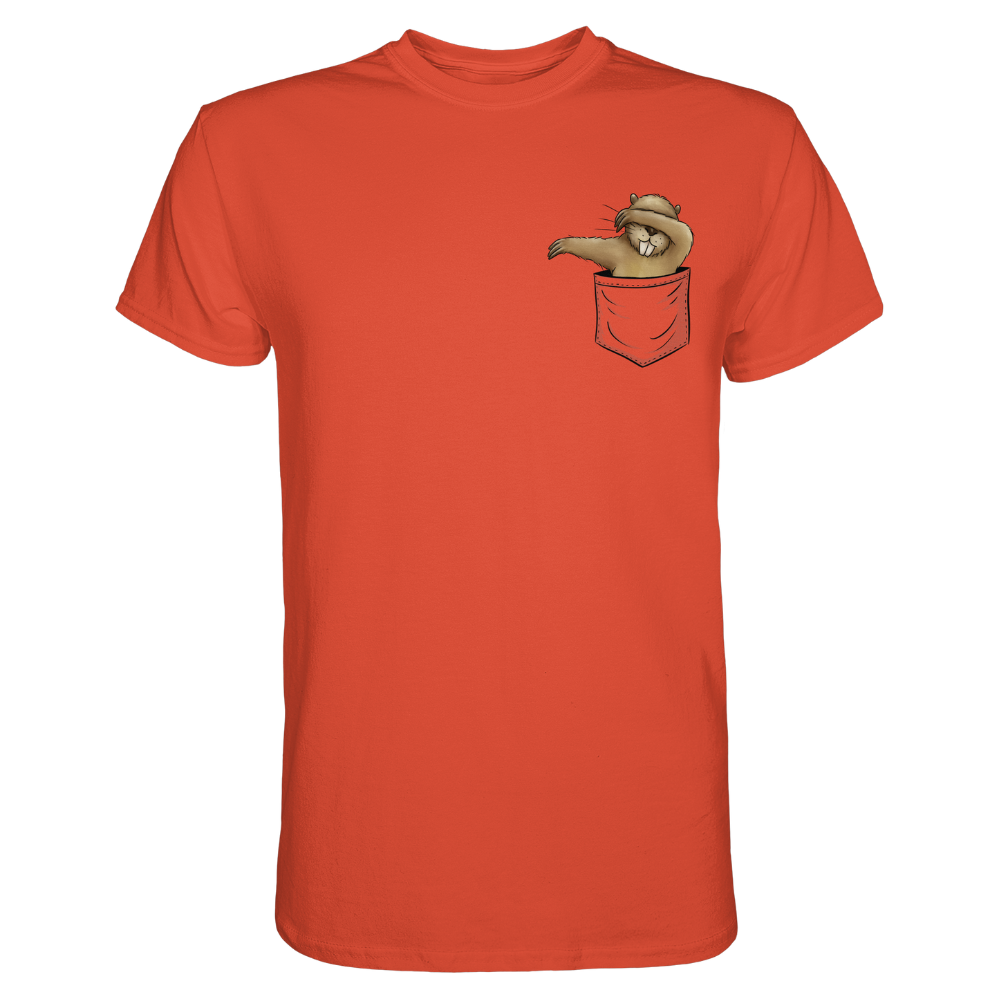 Dabbender Biber in Deiner Tasche - Premium Shirt