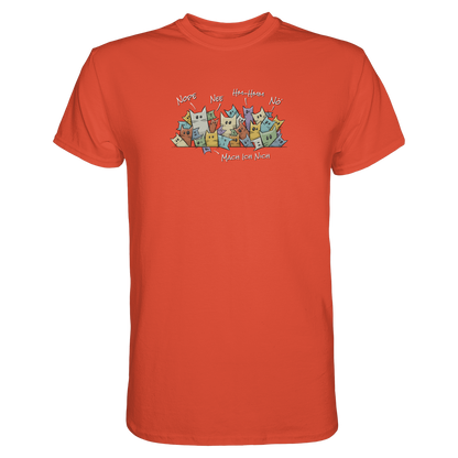 Nope, Nee, Nö Katzen - Premium Shirt