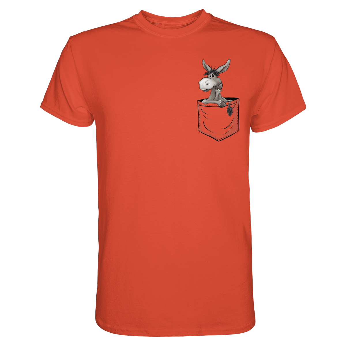 Bockiger Esel in Deiner Tasche - Premium Shirt