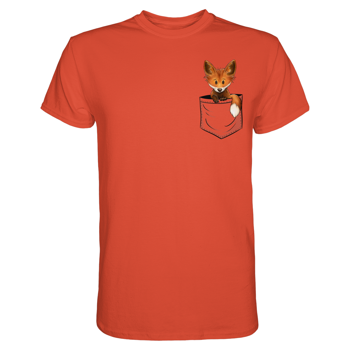 Funky Fuchs in der Tasche - Premium Shirt