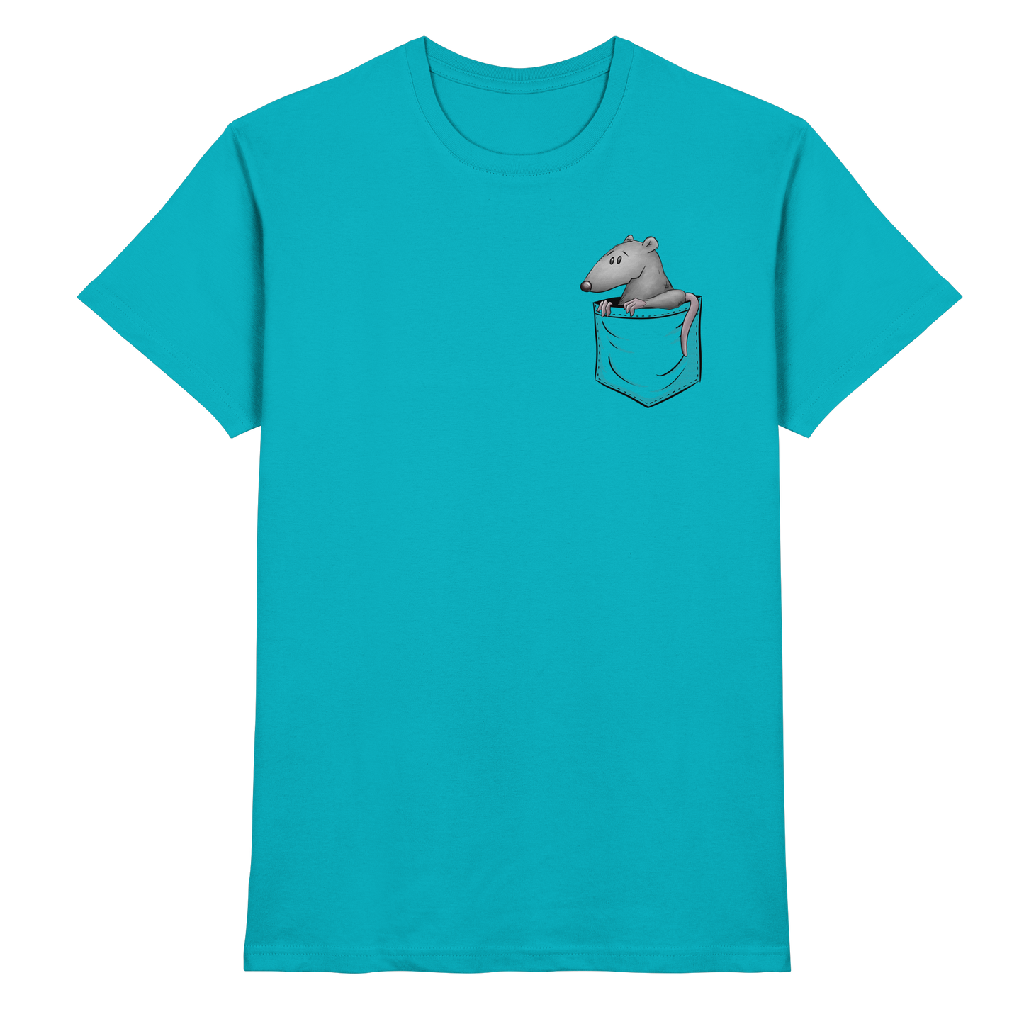 Kleine Ratte in der Tasche - Premium Shirt