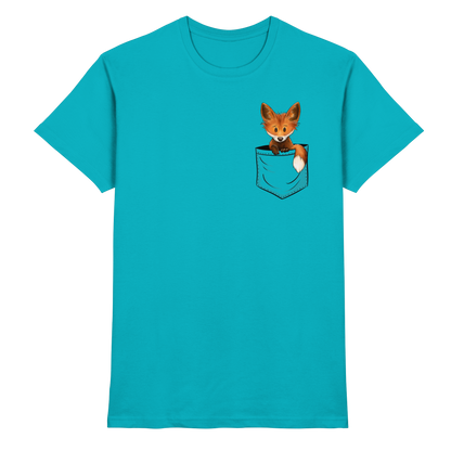 Funky Fuchs in der Tasche - Premium Shirt