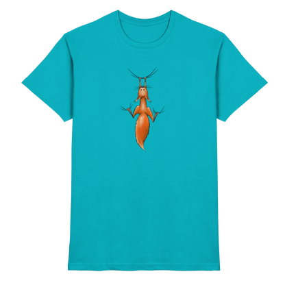 Rotes Eichhörnchen hängt ab - Premium Shirt