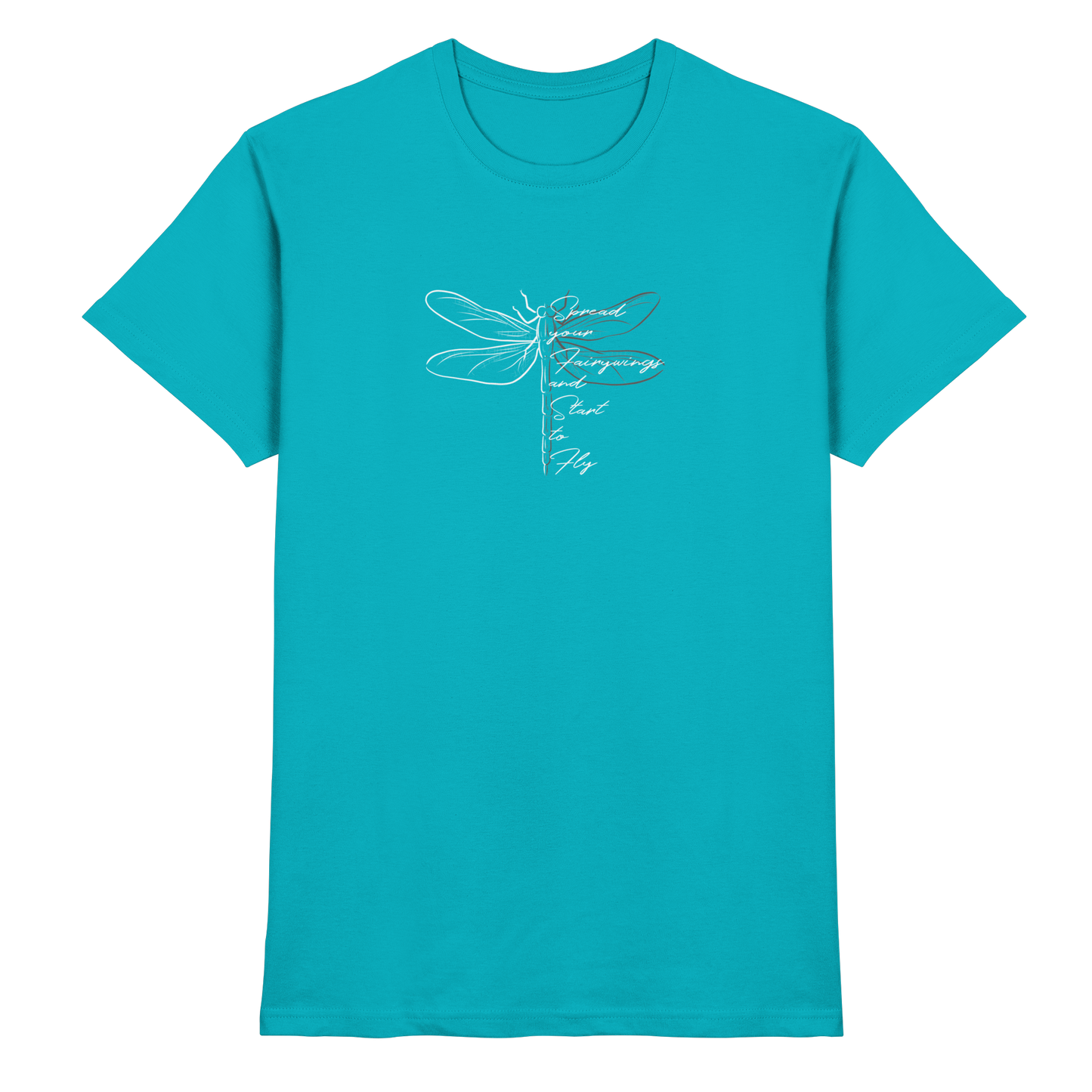 Breite die Flügel aus und flieg los | Libelle - Premium Shirt