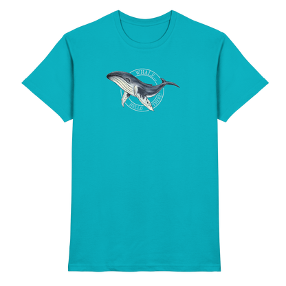 Whale, Hello There | Buckelwal - Premium Shirt