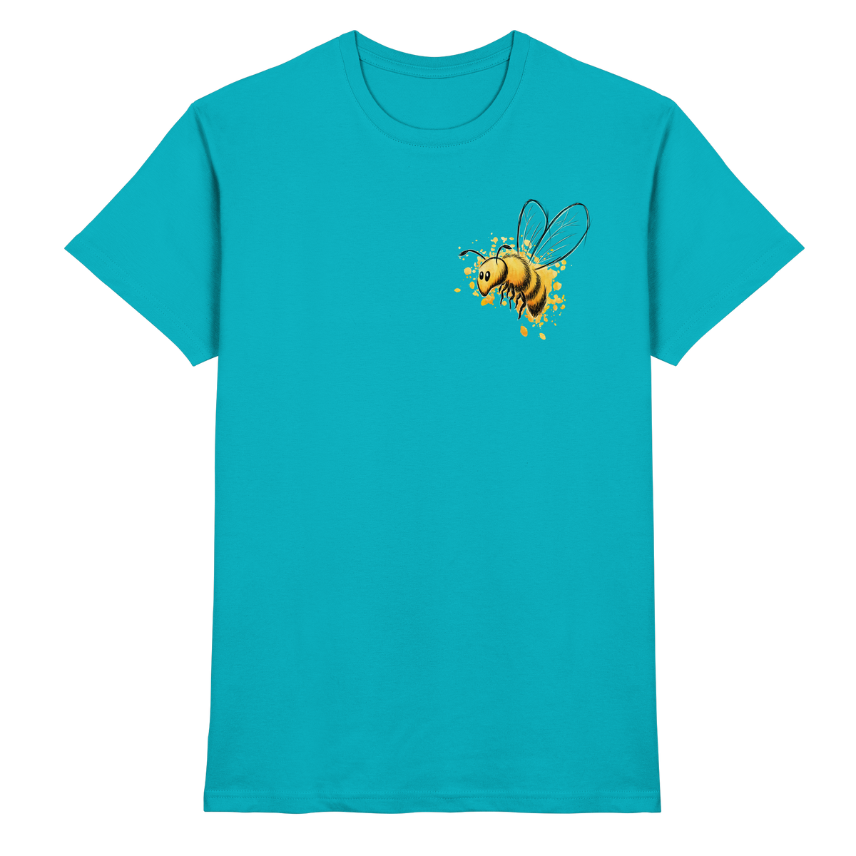 Lässige kleine Honig-Biene - Premium Shirt