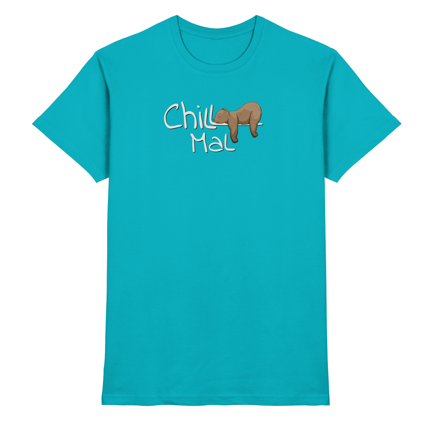 Chill Mal schläfriger Braunbär - Premium Shirt
