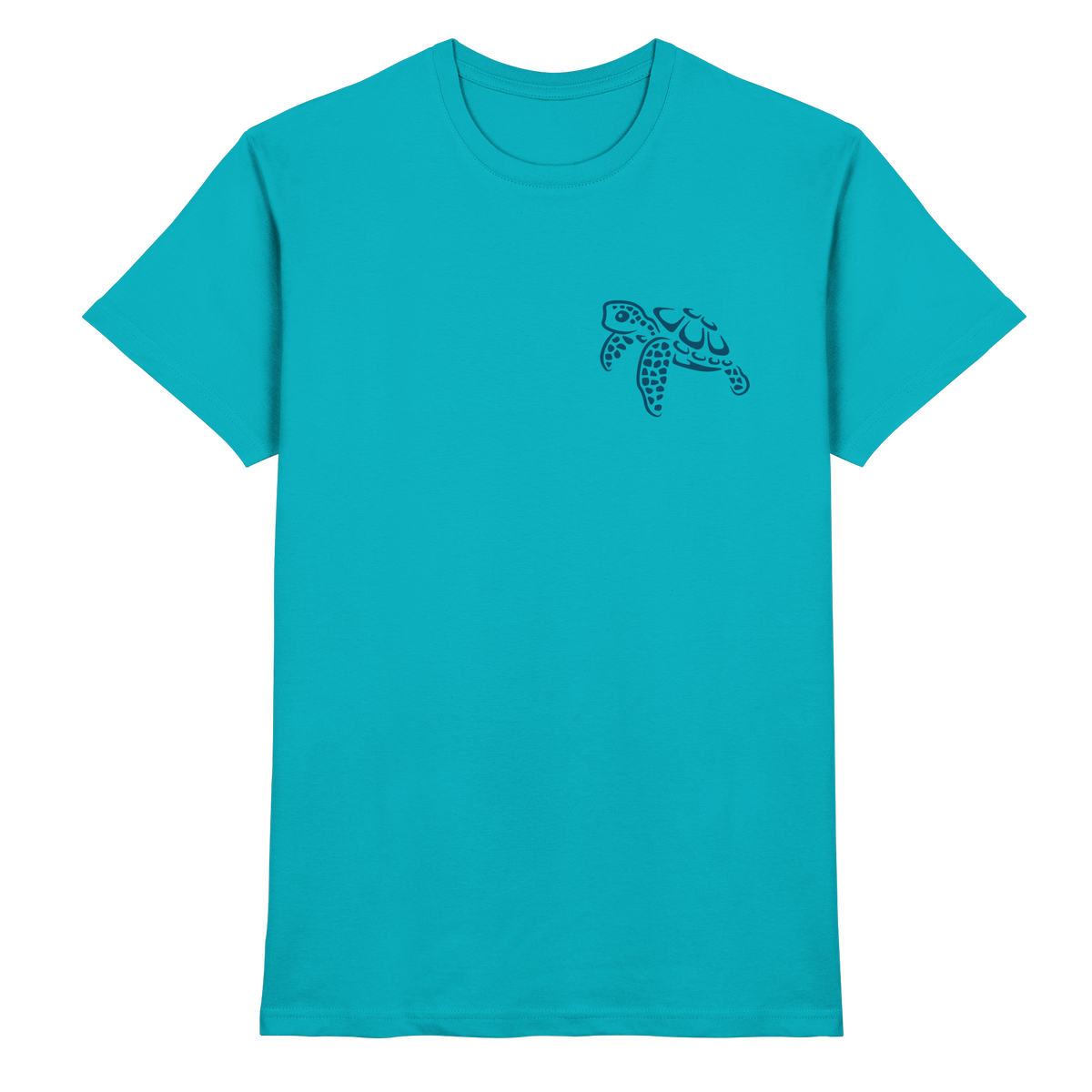Lässig lustige Wasserschildkröte - Premium Shirt