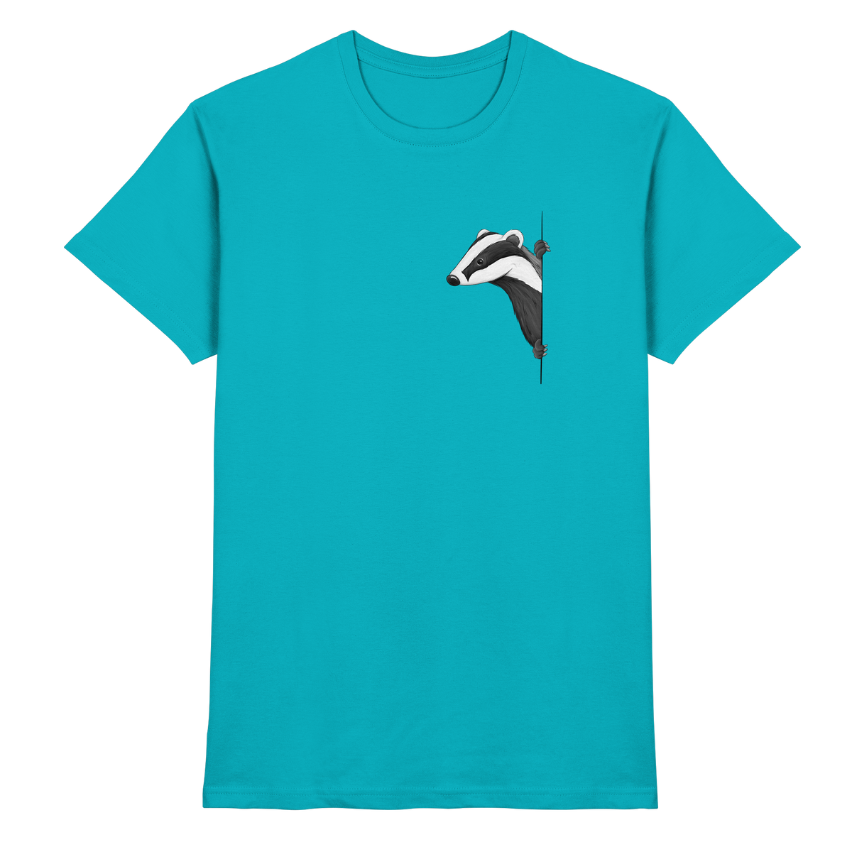 Lässiger Dachs Meister Grimbart - Premium Shirt