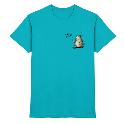 Nö! Grummeliger Igel - Premium Shirt