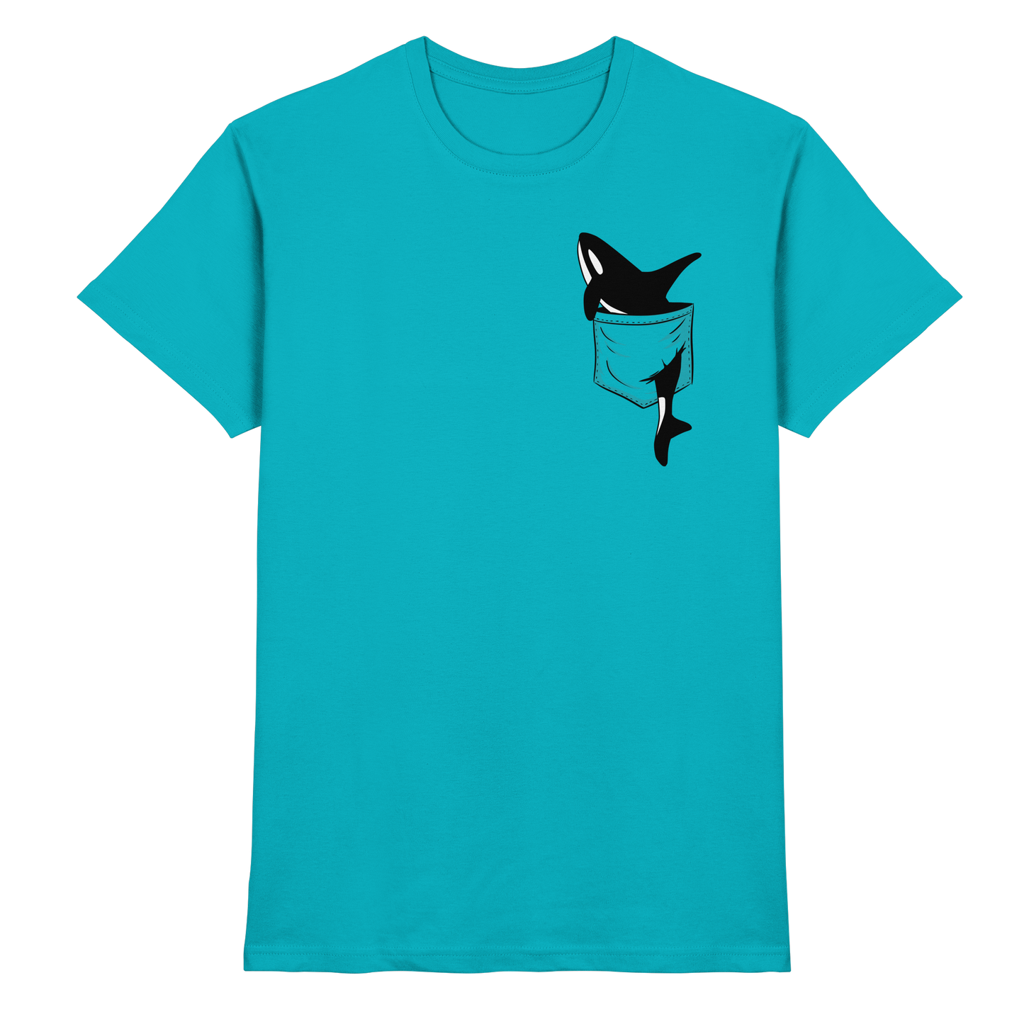 Orca In Deiner Tasche - Premium Shirt