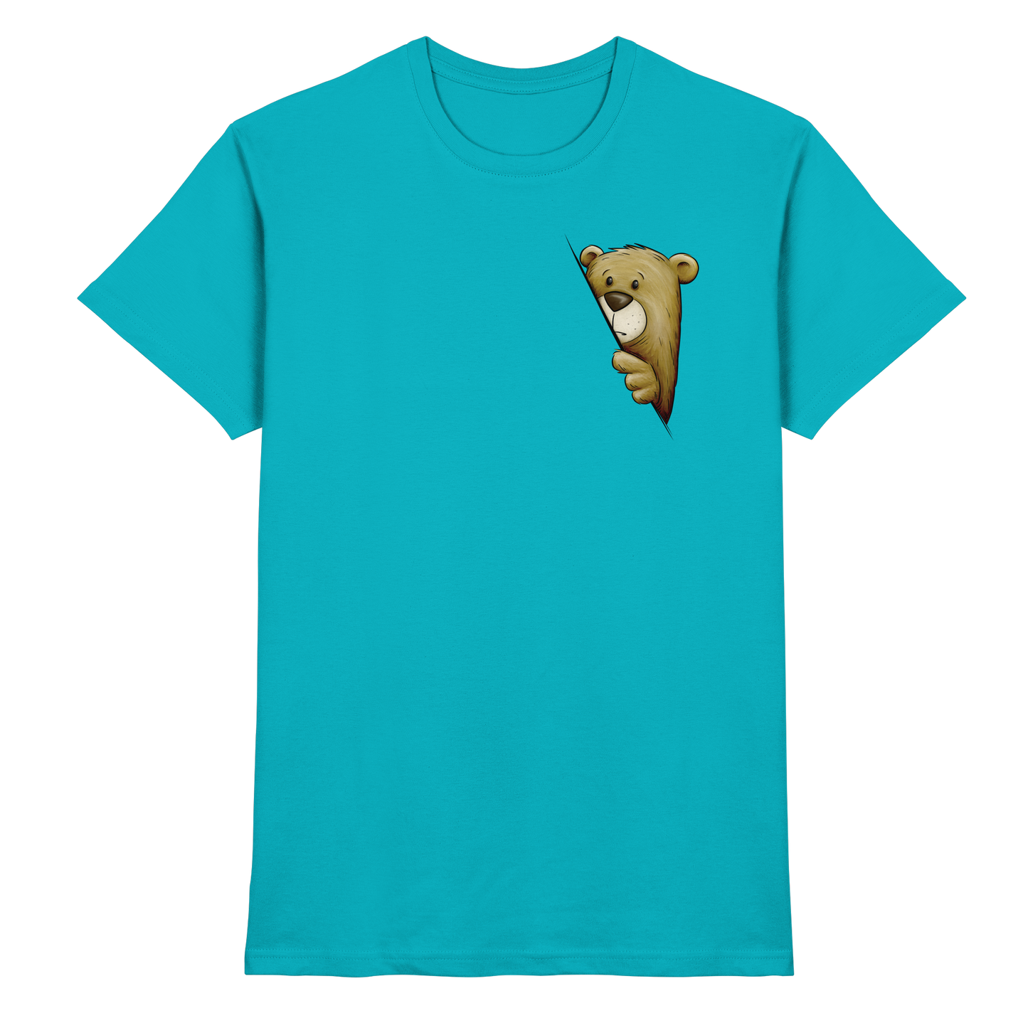 Funky Bär Illustration - Premium Shirt
