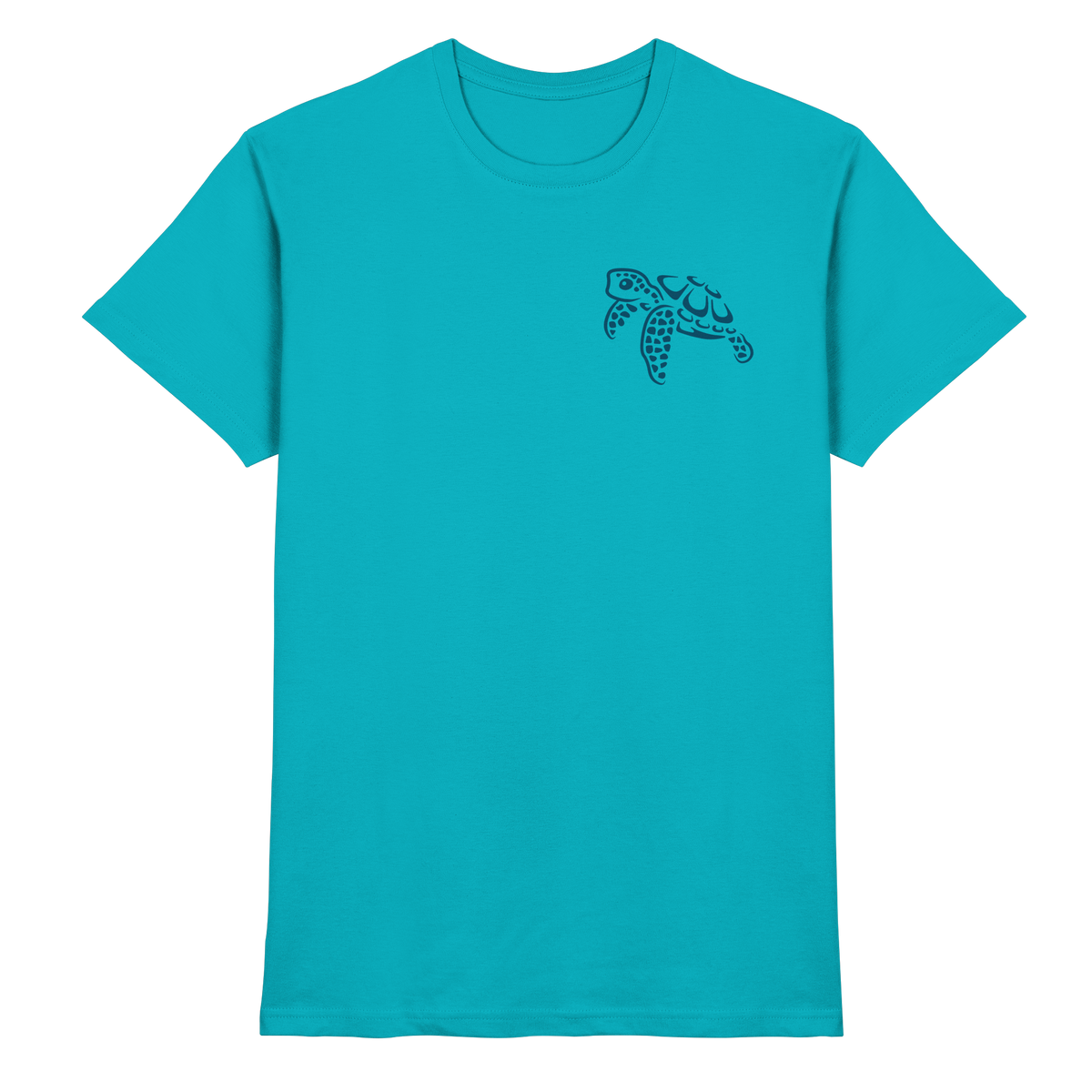 Lässig lustige Wasserschildkröte - Premium Shirt