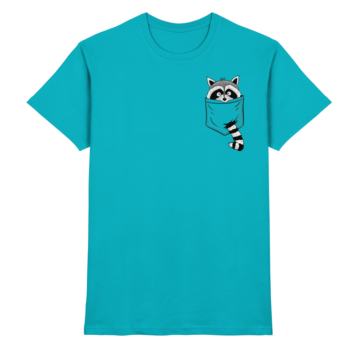 Waschbär in Deiner Tasche - Premium Shirt