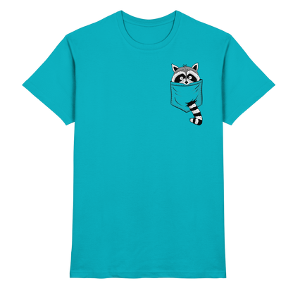 Waschbär in Deiner Tasche - Premium Shirt