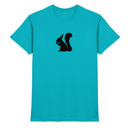 Eichhörnchen Silhouette - Premium Shirt