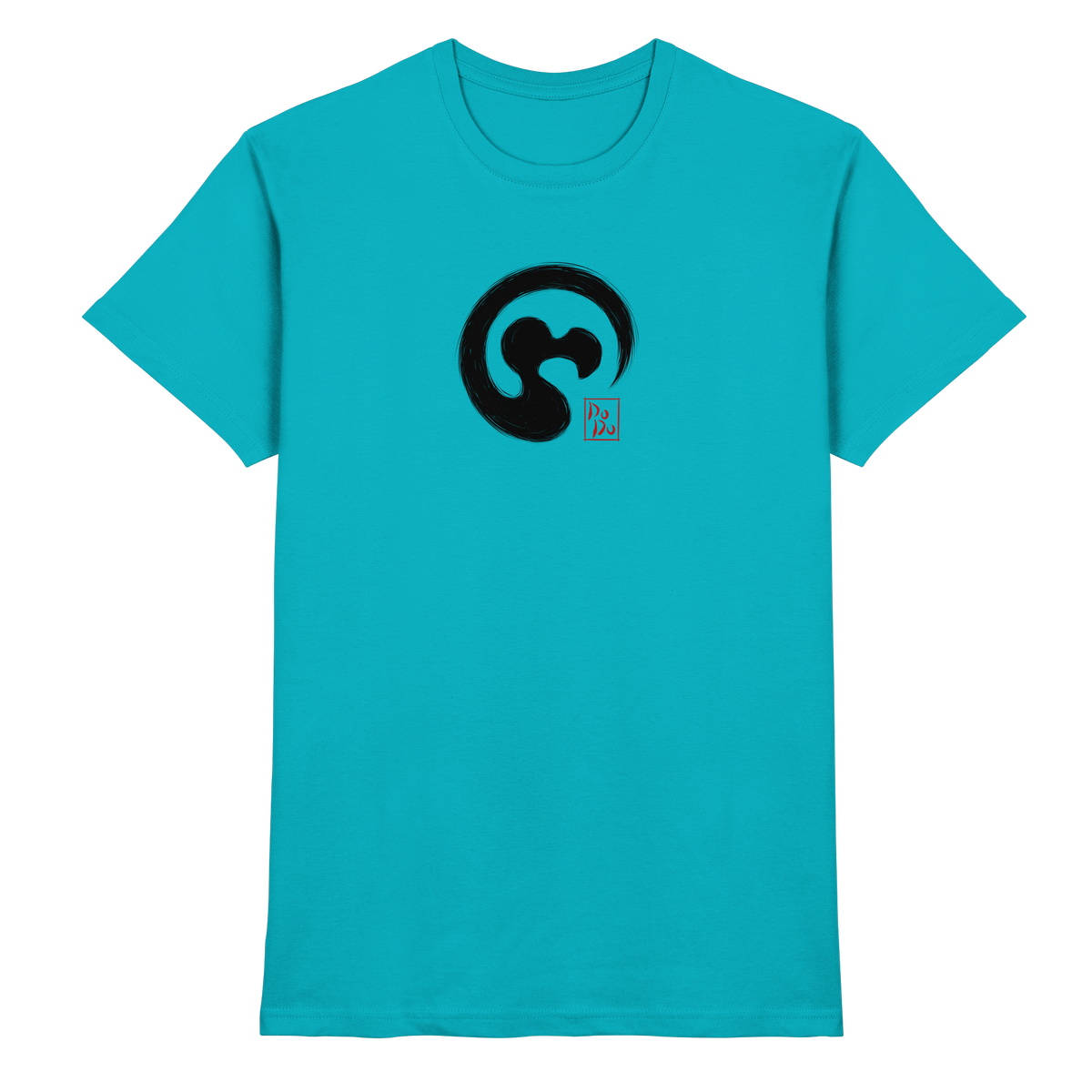 Zen Dodo im japanischen Enso Kreis - Premium Shirt