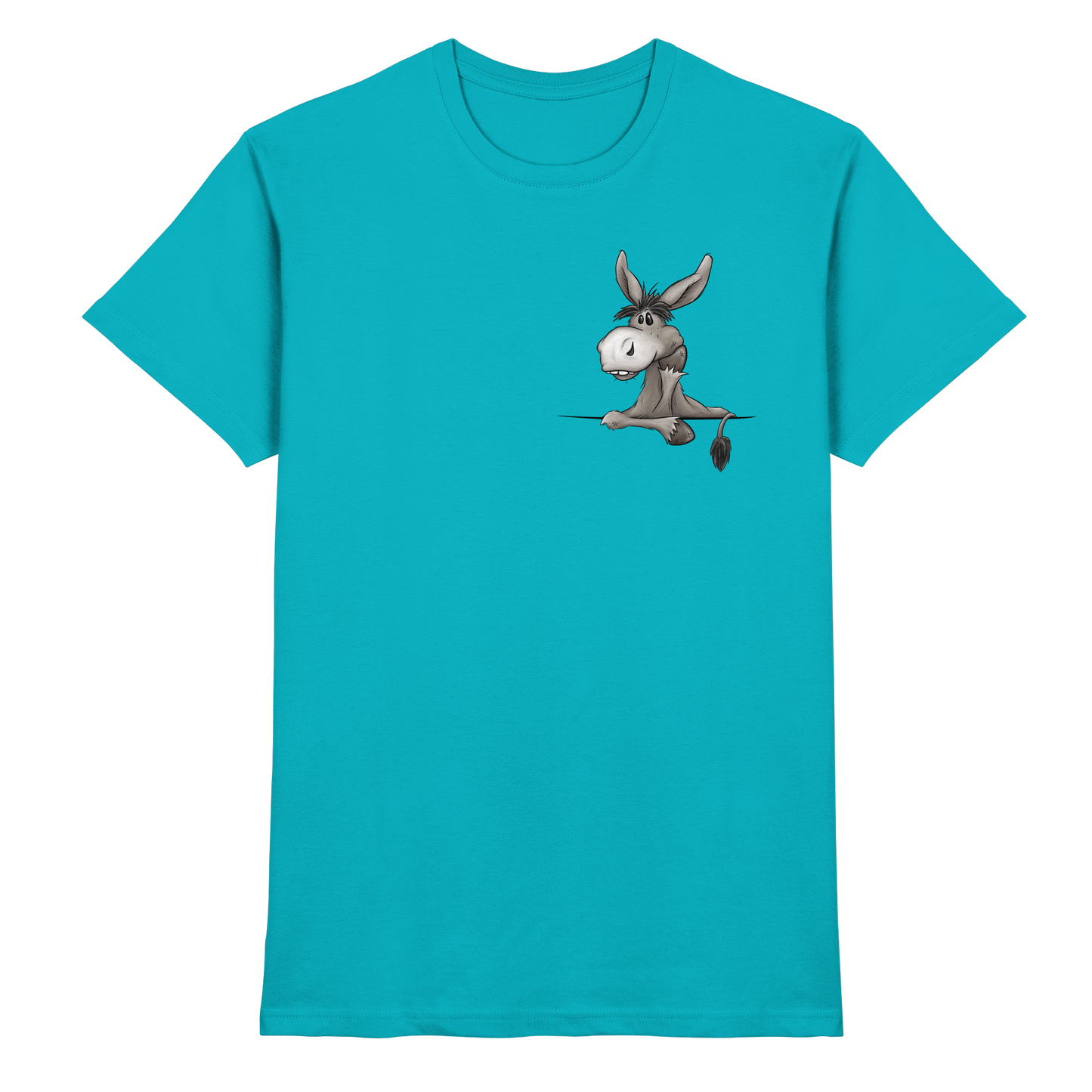 Lustiger lässiger Esel - Premium Shirt