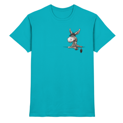 Lustiger lässiger Esel - Premium Shirt