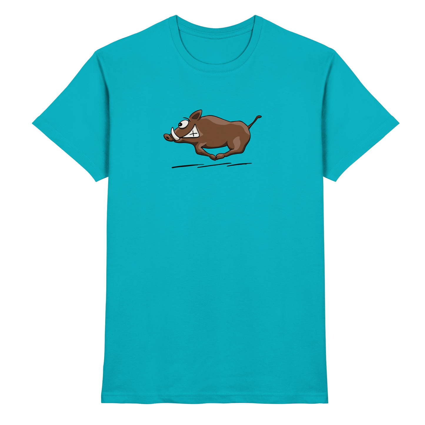 sauwildes Wildschwein | Wildsau  - Premium Shirt