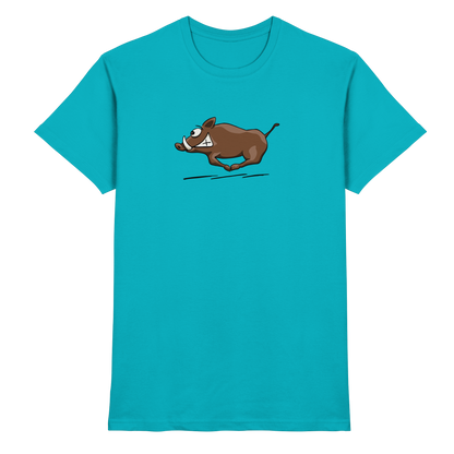 sauwildes Wildschwein | Wildsau  - Premium Shirt