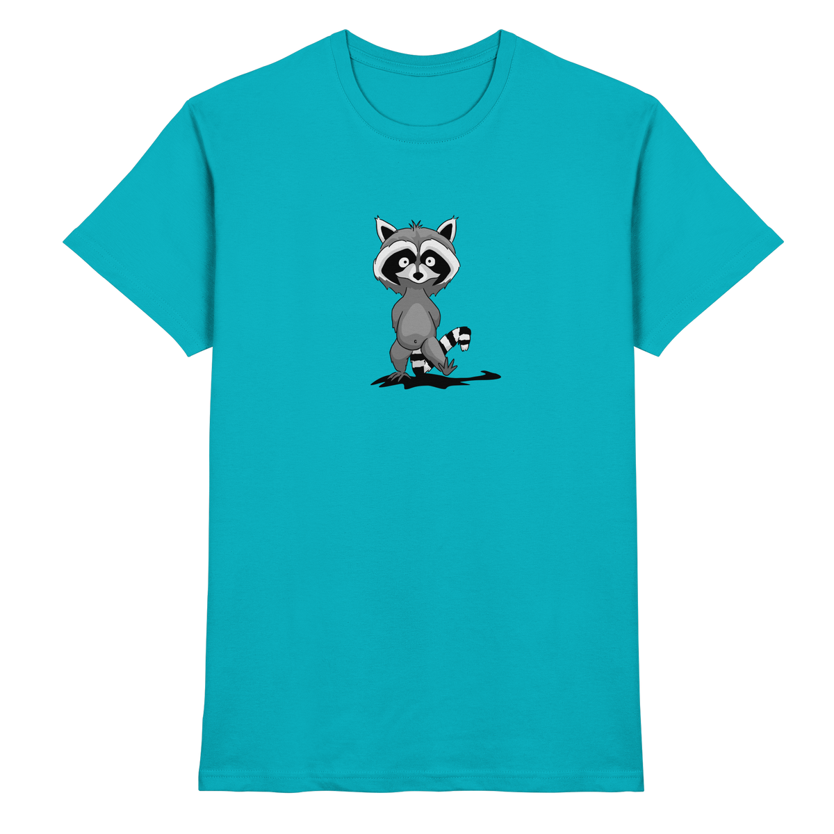 Frecher kleiner Waschbär - Premium Shirt
