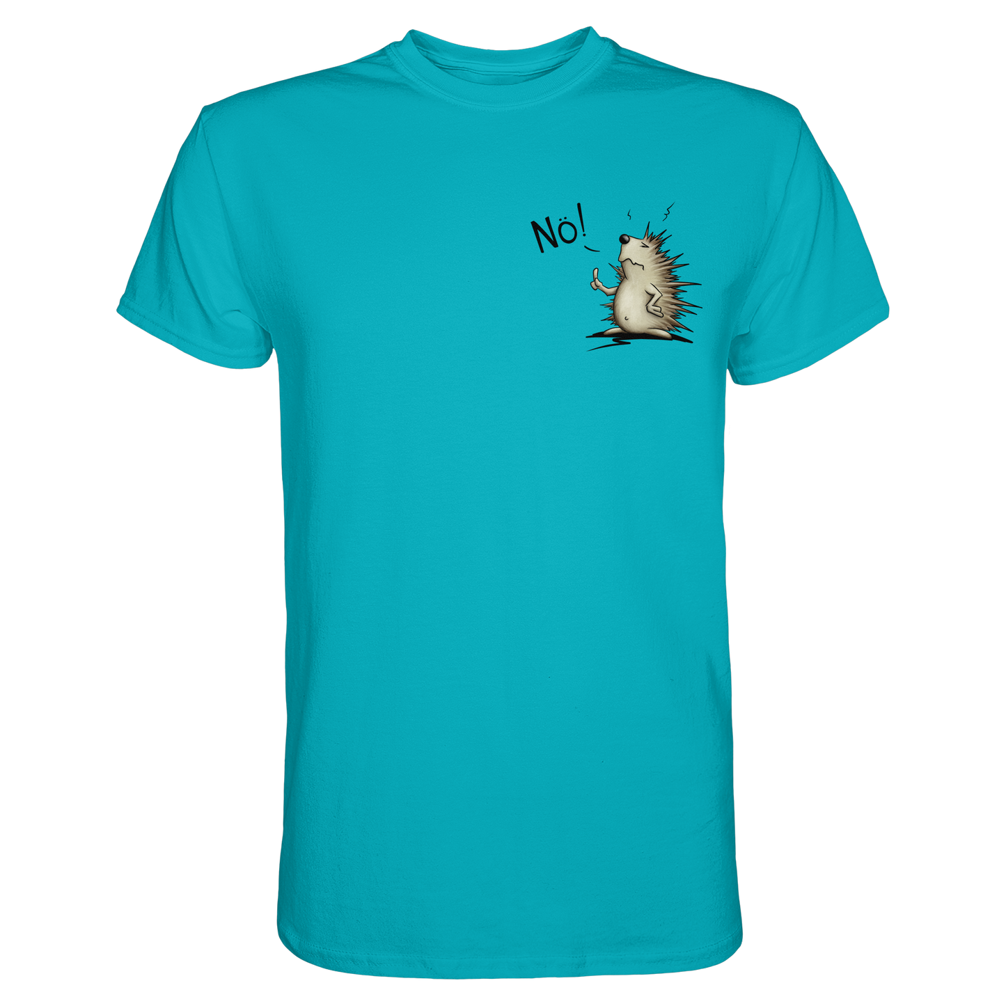 Nö! Grummeliger Igel - Premium Shirt