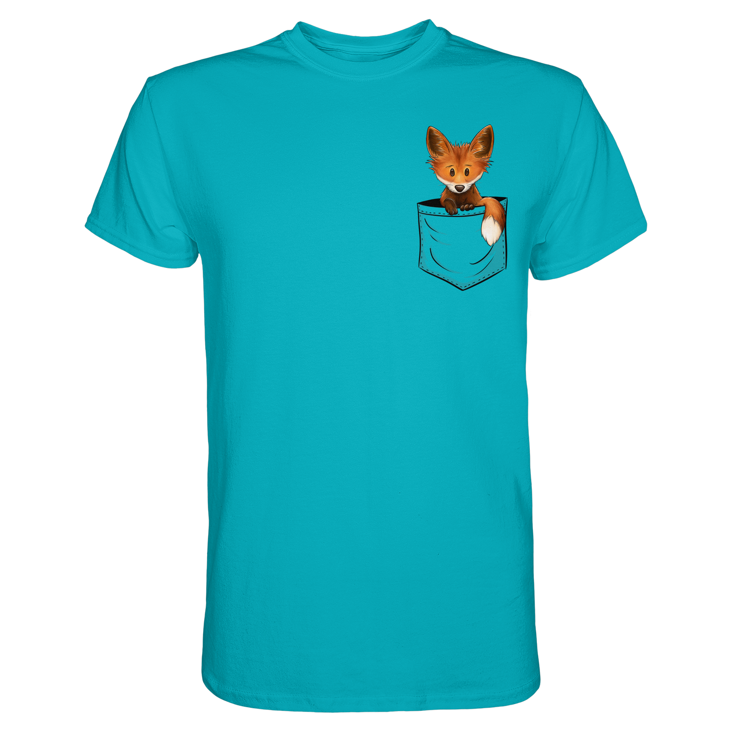 Funky Fuchs in der Tasche - Premium Shirt