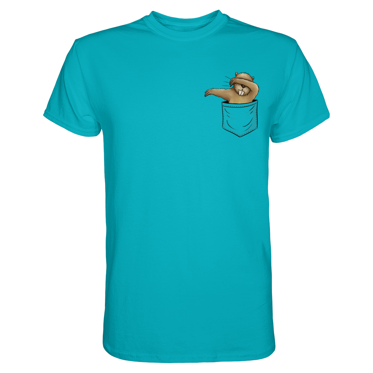 Dabbender Biber in Deiner Tasche - Premium Shirt
