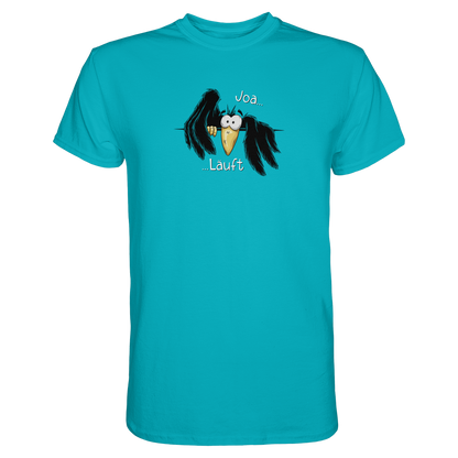 Joa Läuft Krähe gechillter Rabe - Premium Shirt
