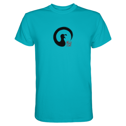 Moin kreischende japanische Enso Möwe - Premium Shirt