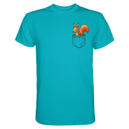 Lässiges Eichhörnchen In Tasche - Premium Shirt