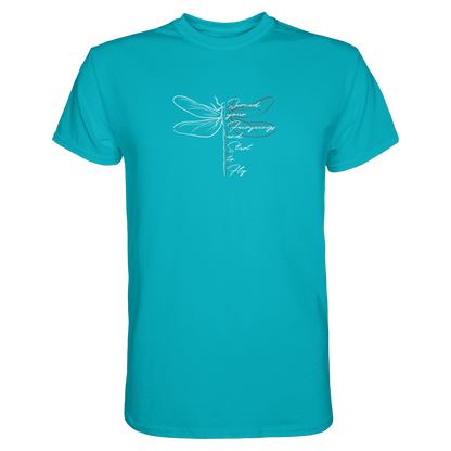 Breite die Flügel aus und flieg los | Libelle - Premium Shirt