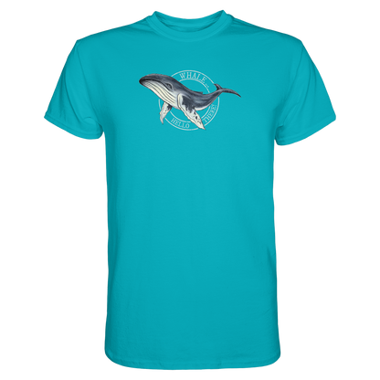Whale, Hello There | Buckelwal - Premium Shirt