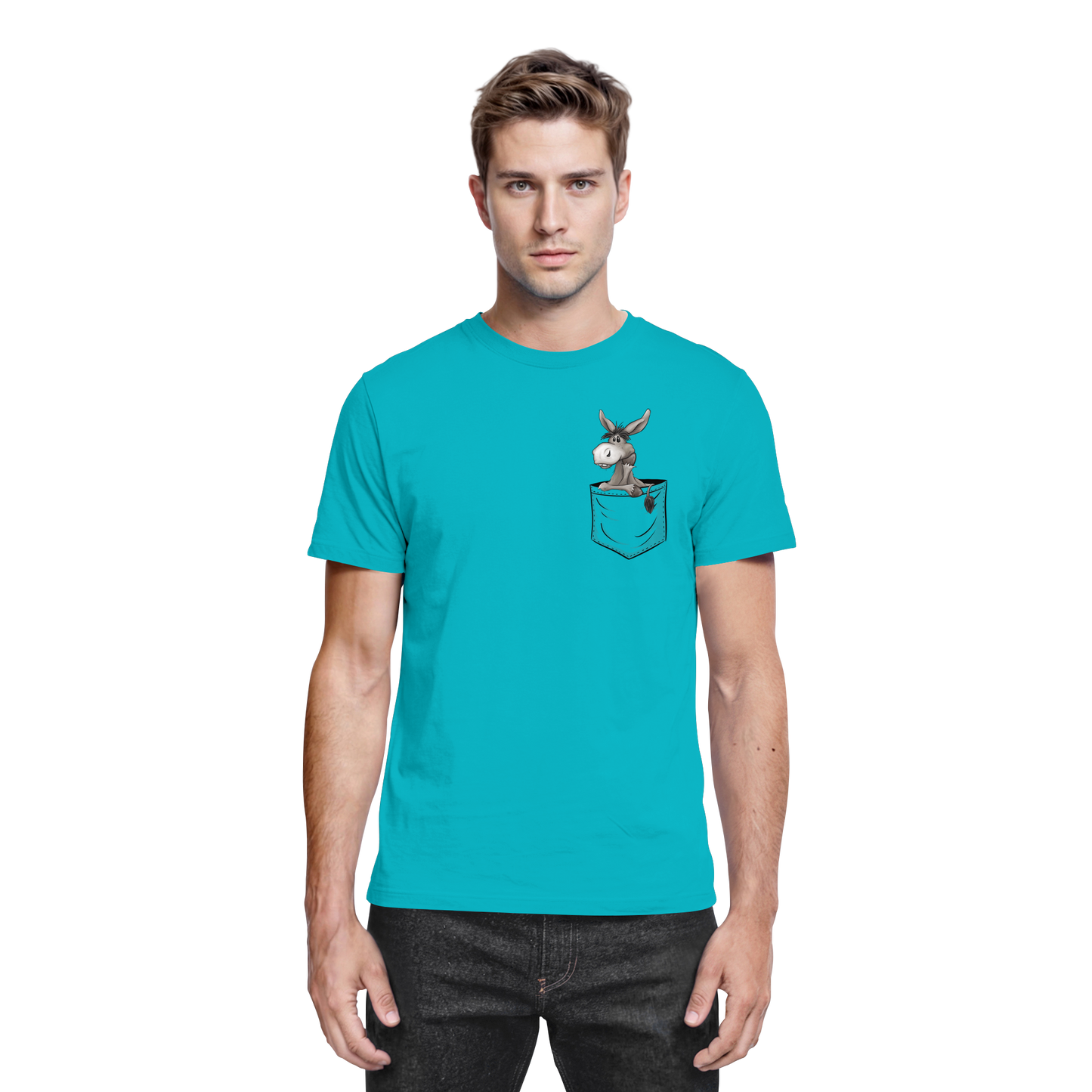 Bockiger Esel in Deiner Tasche - Premium Shirt