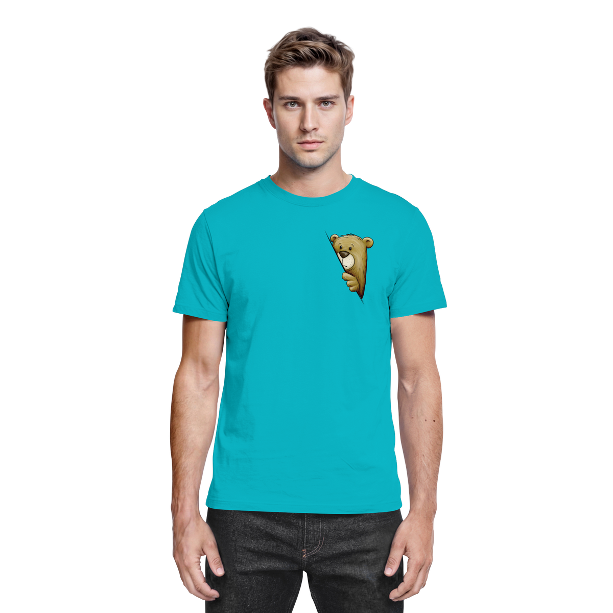Funky Bär Illustration - Premium Shirt