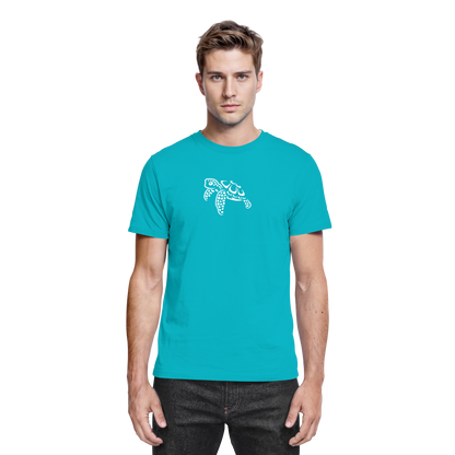 schwimmende Meeres-Schildkröte - Premium Shirt