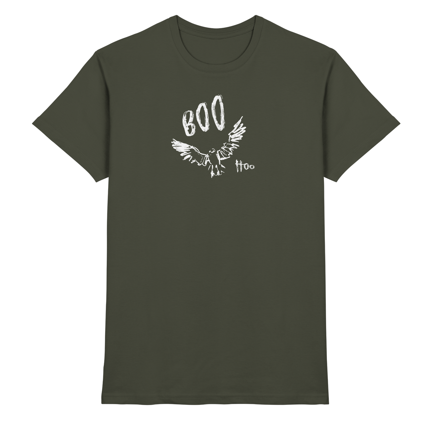 Boo Hoo! Fliegende Eule  - Premium Shirt