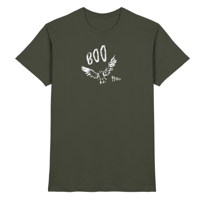 Boo Hoo! Fliegende Eule  - Premium Shirt